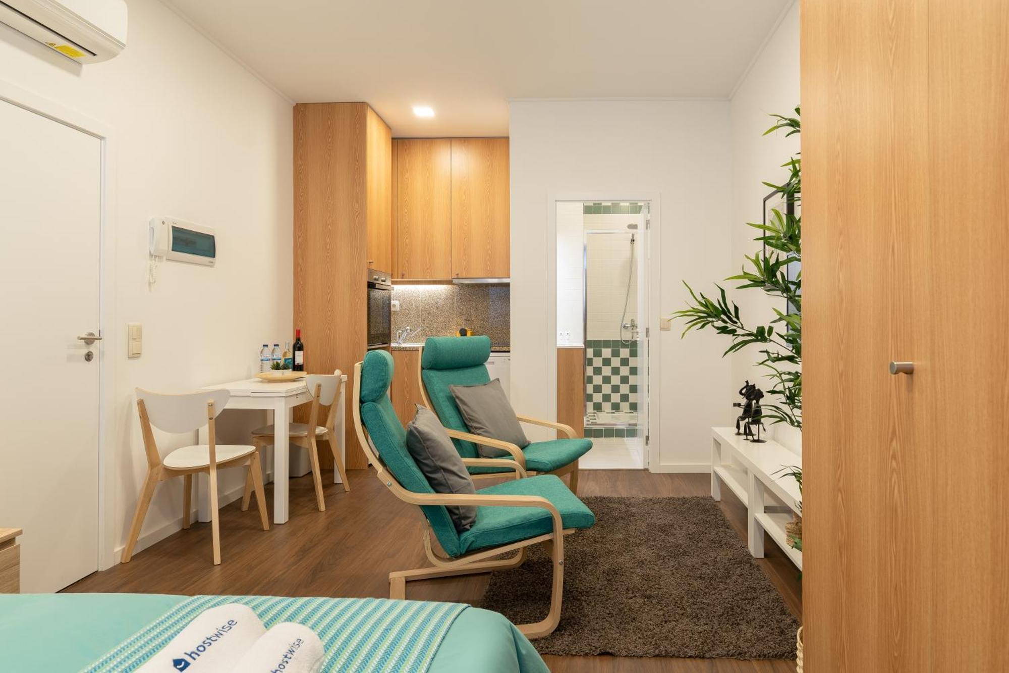 Host Wise - Modern Studios With Terrace - Walk Everywhere Porto Værelse billede
